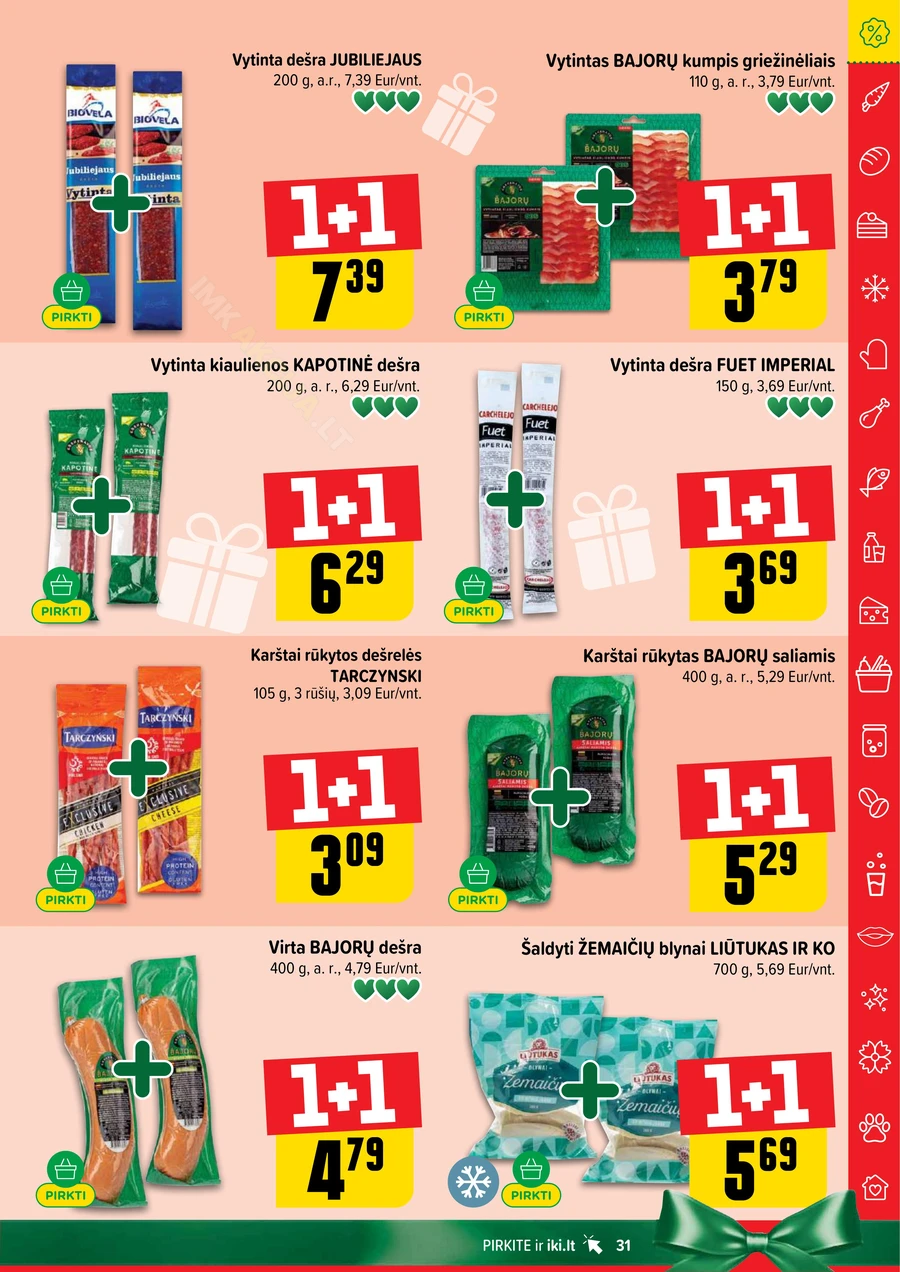 IKI SAVAITĖLĖ akcijų leidinys Nr. 44 puslapis 31