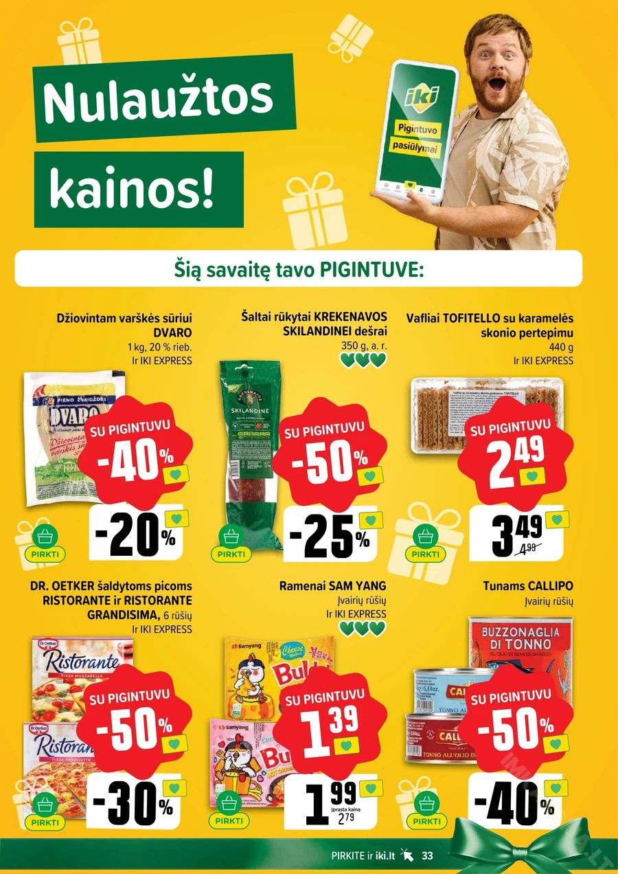 IKI SAVAITĖLĖ akcijų leidinys Nr. 44 puslapis 33