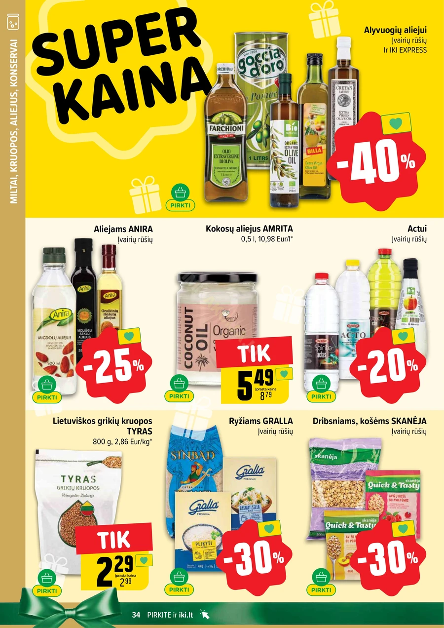 IKI SAVAITĖLĖ akcijų leidinys Nr. 44 puslapis 34