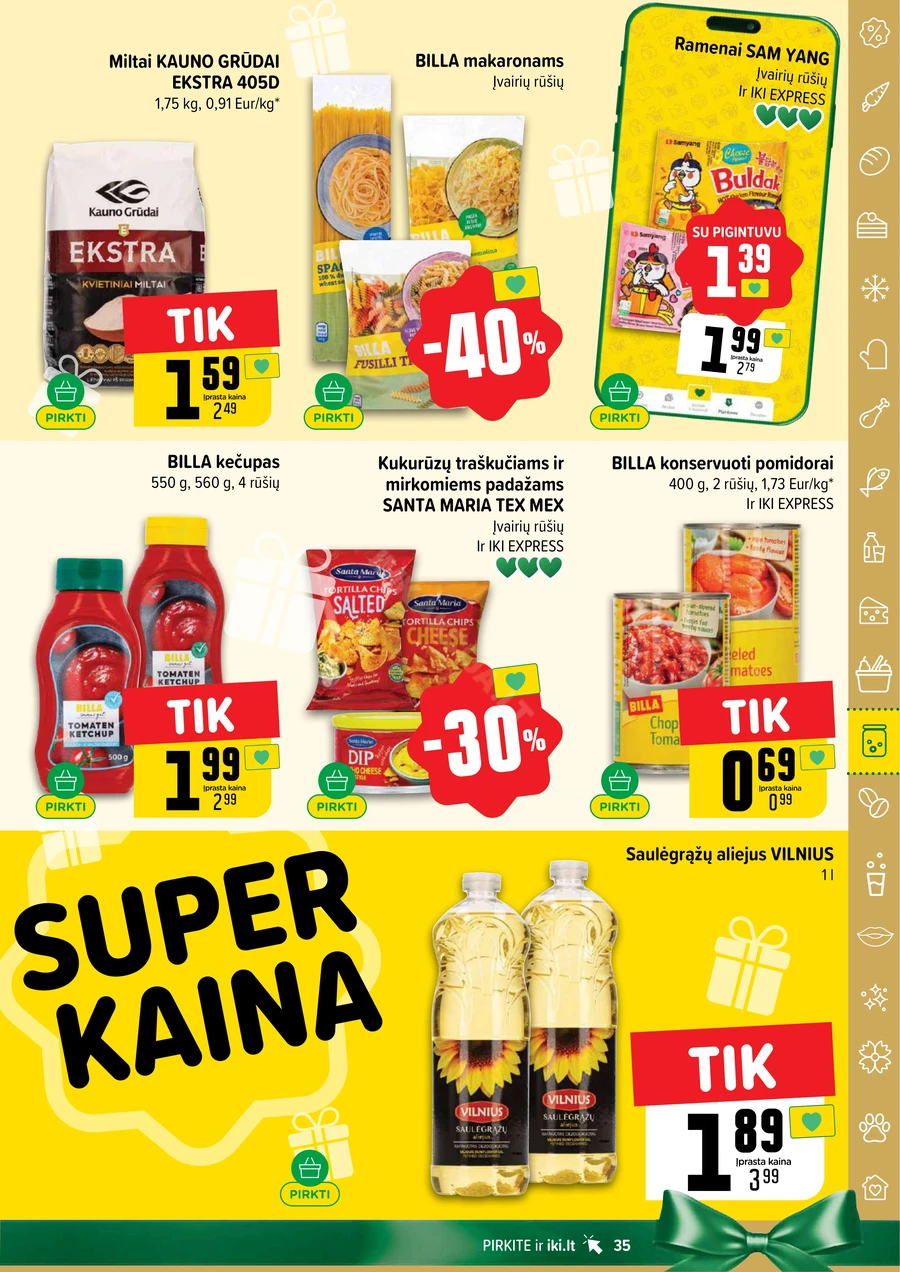 IKI SAVAITĖLĖ akcijų leidinys Nr. 44 puslapis 35