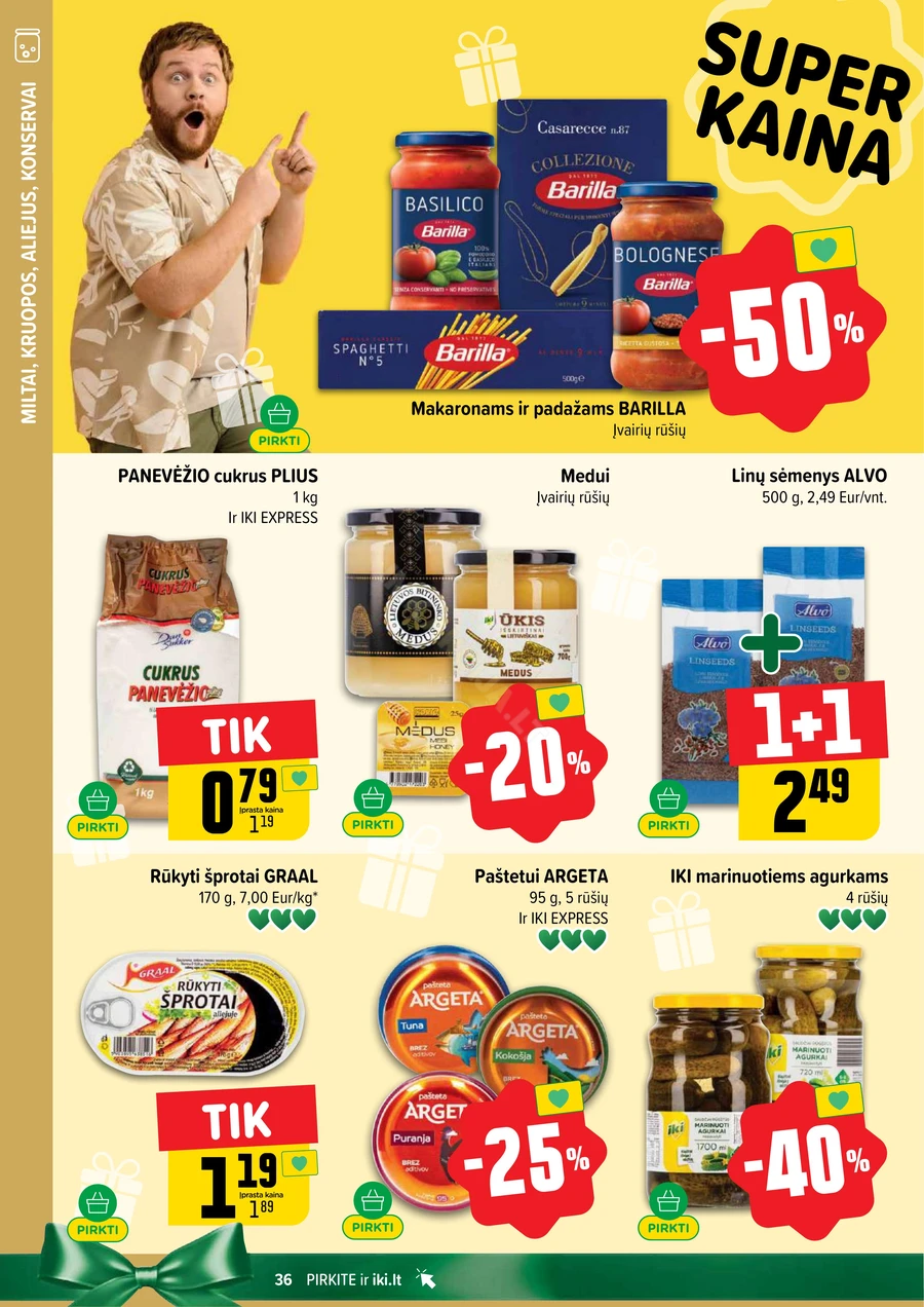 IKI SAVAITĖLĖ akcijų leidinys Nr. 44 puslapis 36