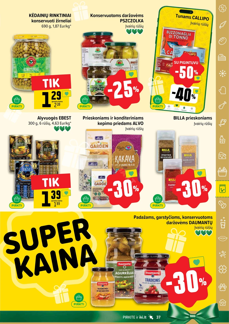 IKI SAVAITĖLĖ akcijų leidinys Nr. 44 puslapis 37