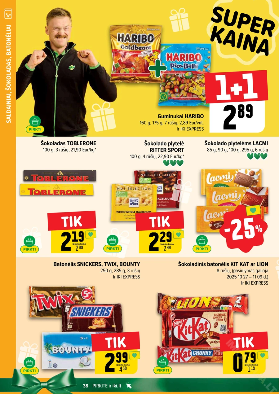 IKI SAVAITĖLĖ akcijų leidinys Nr. 44 puslapis 38