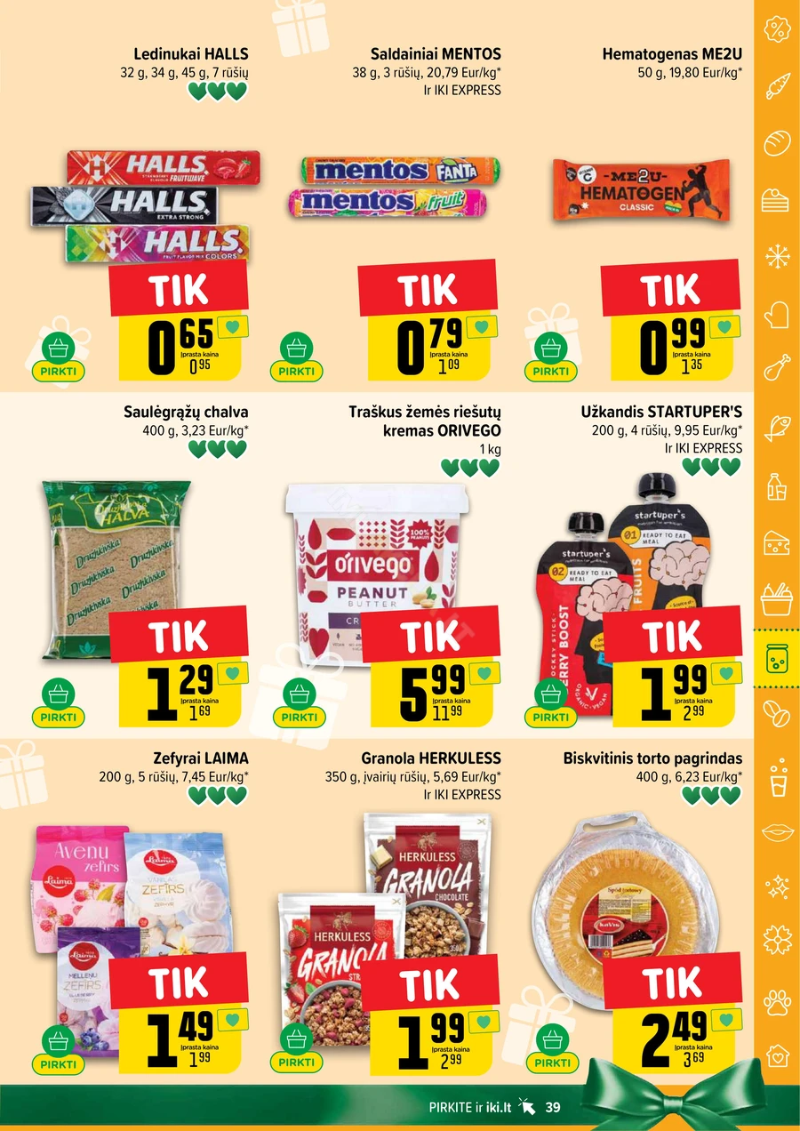 IKI SAVAITĖLĖ akcijų leidinys Nr. 44 puslapis 39