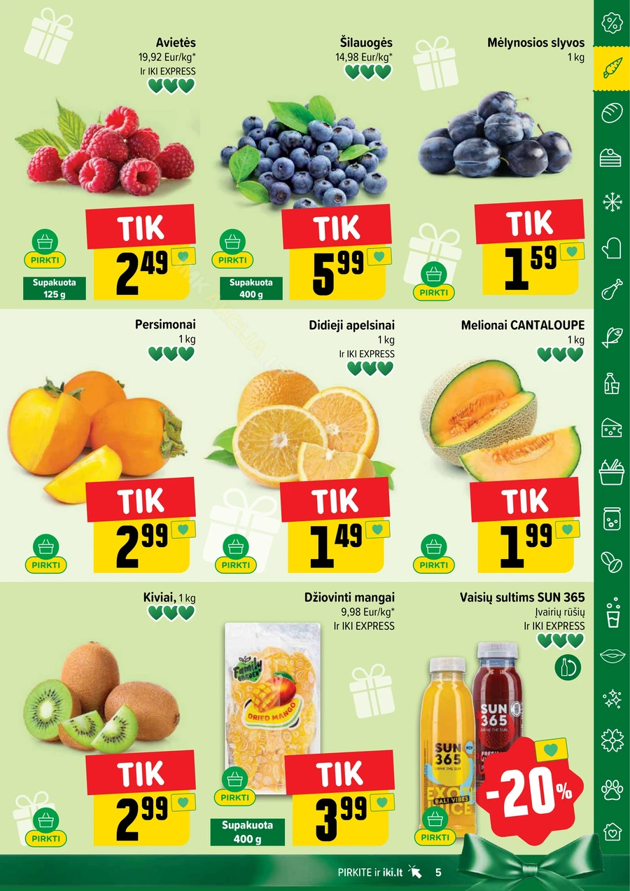 IKI SAVAITĖLĖ akcijų leidinys Nr. 44 puslapis 5