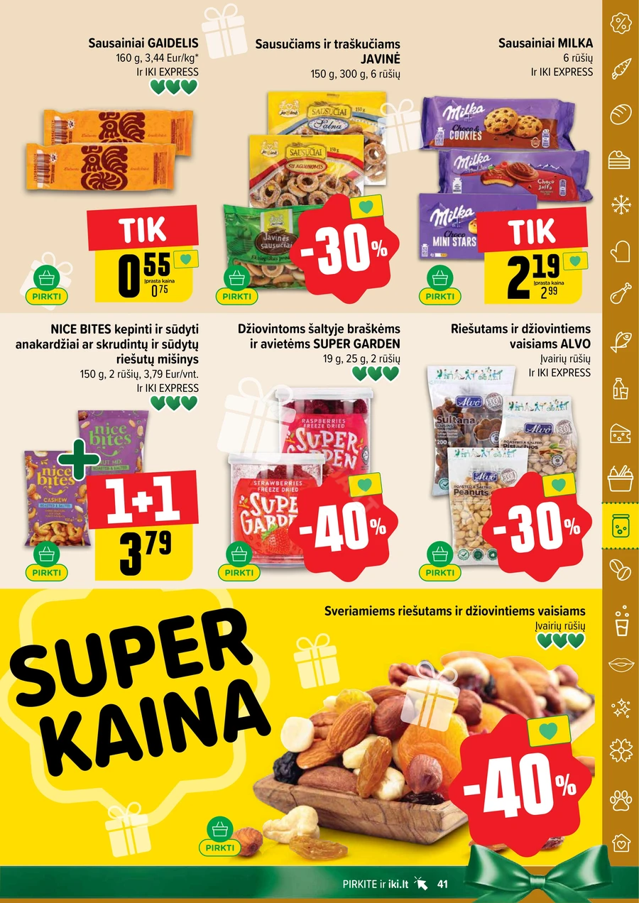 IKI SAVAITĖLĖ akcijų leidinys Nr. 44 puslapis 41