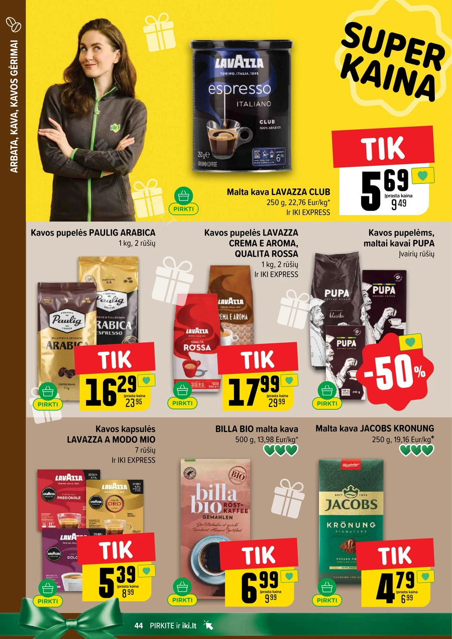 IKI SAVAITĖLĖ akcijų leidinys Nr. 44 puslapis 44