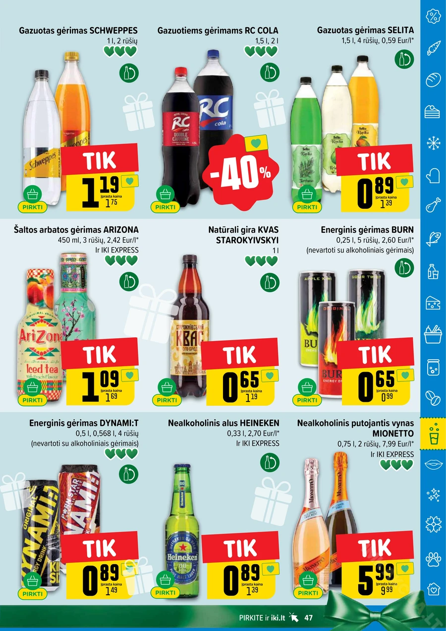 IKI SAVAITĖLĖ akcijų leidinys Nr. 44 puslapis 47