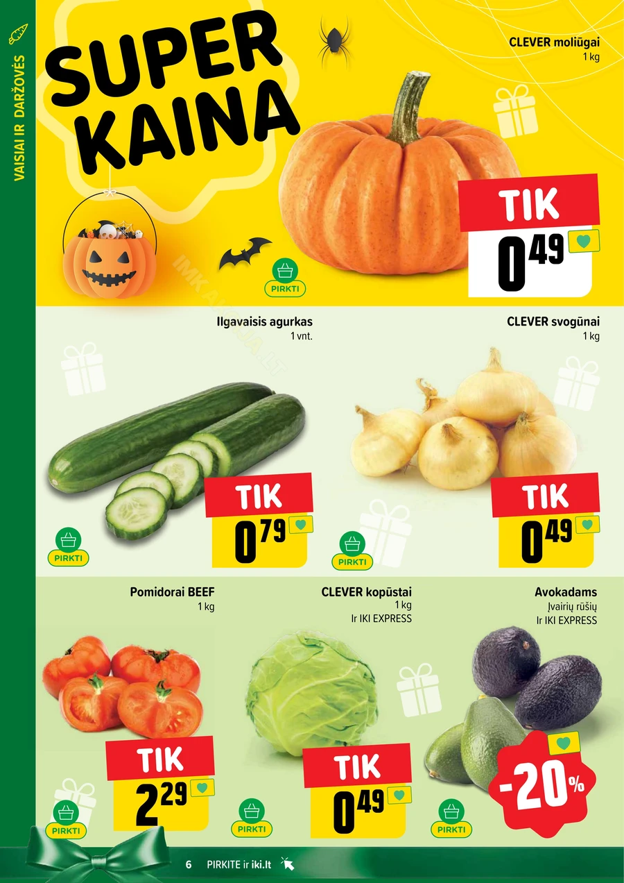 IKI SAVAITĖLĖ akcijų leidinys Nr. 44 puslapis 6