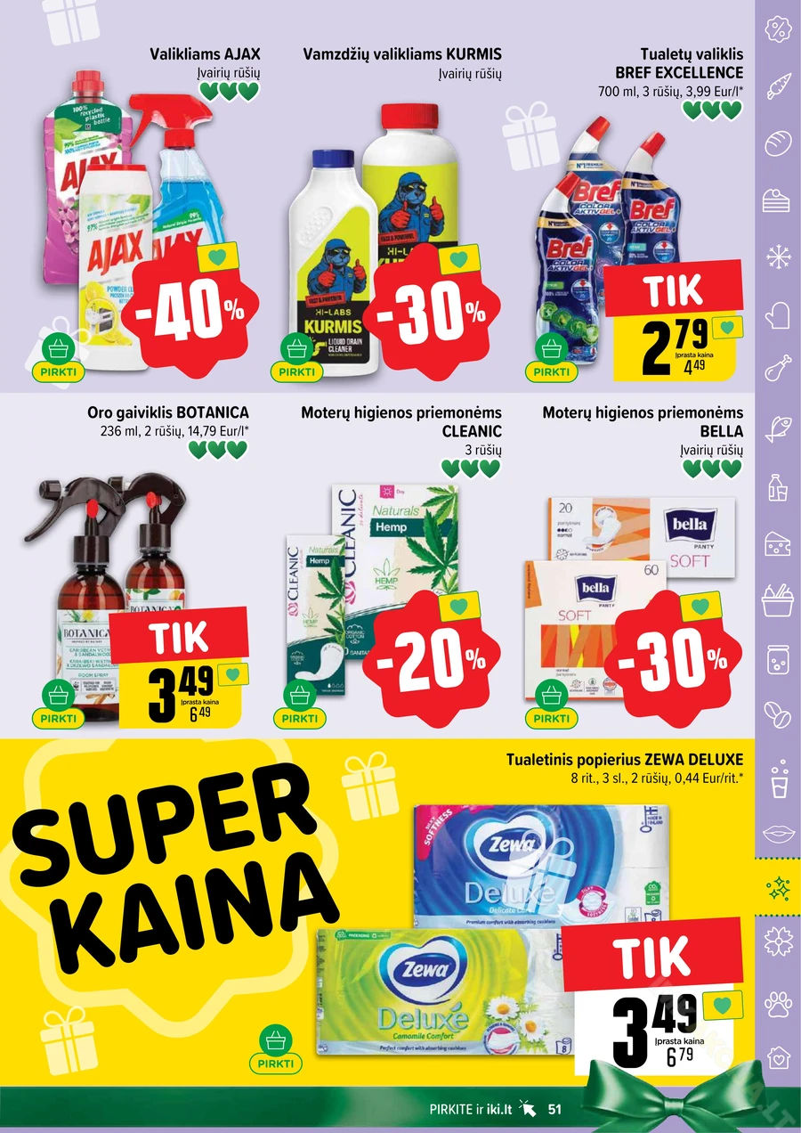 IKI SAVAITĖLĖ akcijų leidinys Nr. 44 puslapis 51