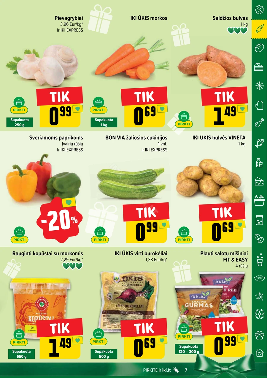 IKI SAVAITĖLĖ akcijų leidinys Nr. 44 puslapis 7