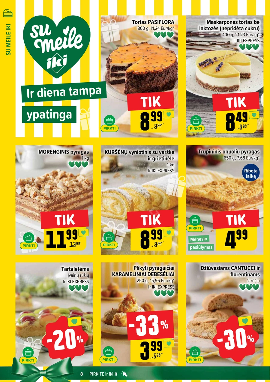 IKI SAVAITĖLĖ akcijų leidinys Nr. 44 puslapis 8