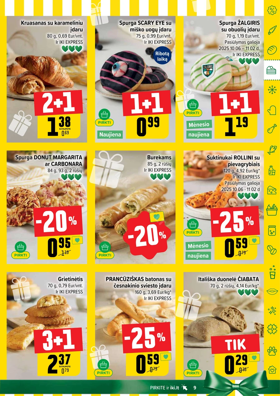 IKI SAVAITĖLĖ akcijų leidinys Nr. 44 puslapis 9