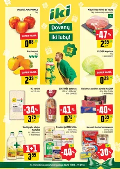 IKI SAVAITĖLĖ akcijų leidinys Nr. 45