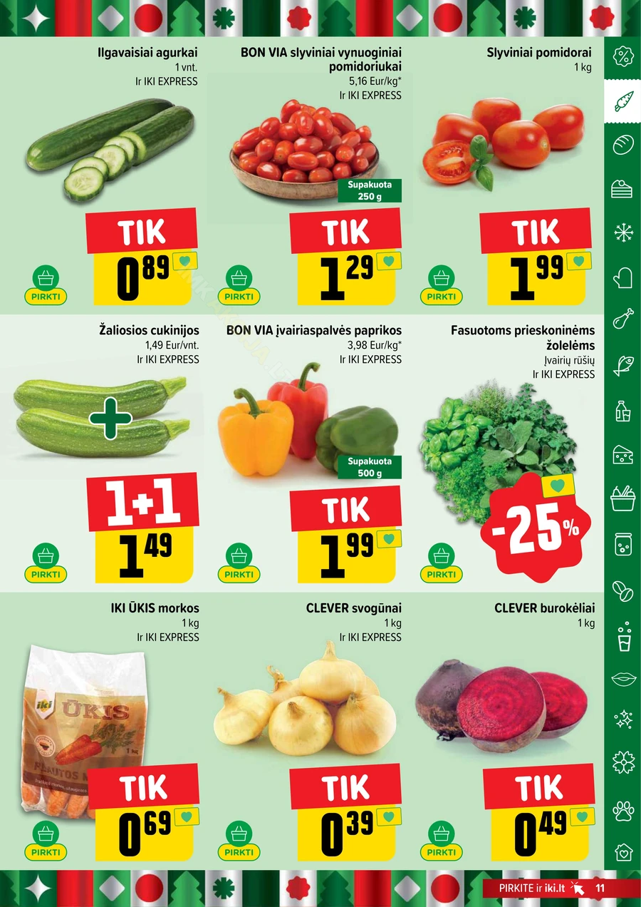 IKI SAVAITĖLĖ akcijų leidinys Nr. 47 puslapis 11