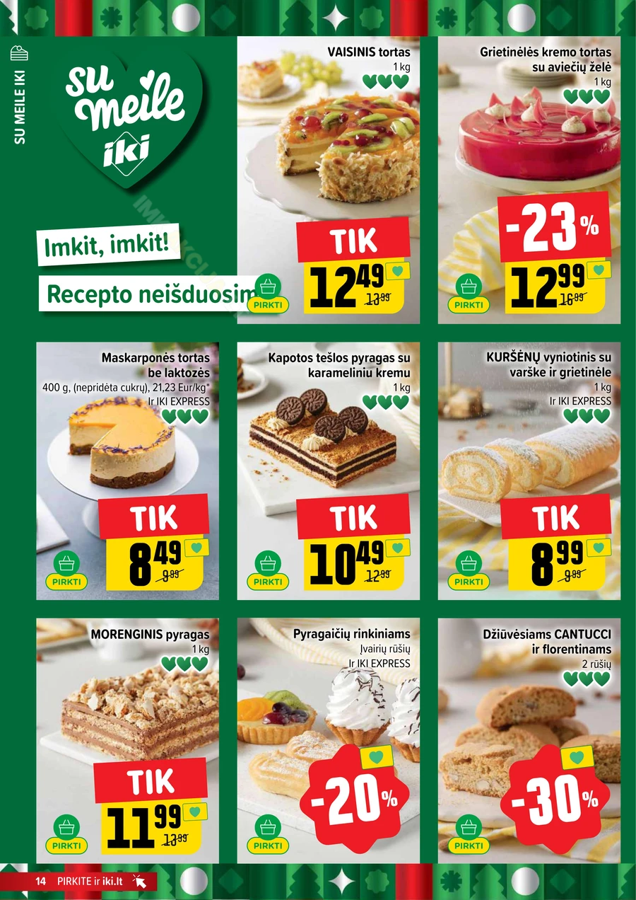IKI SAVAITĖLĖ akcijų leidinys Nr. 47 puslapis 14