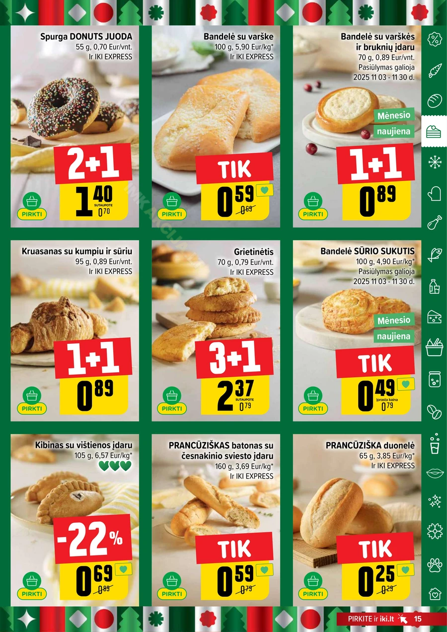 IKI SAVAITĖLĖ akcijų leidinys Nr. 47 puslapis 15