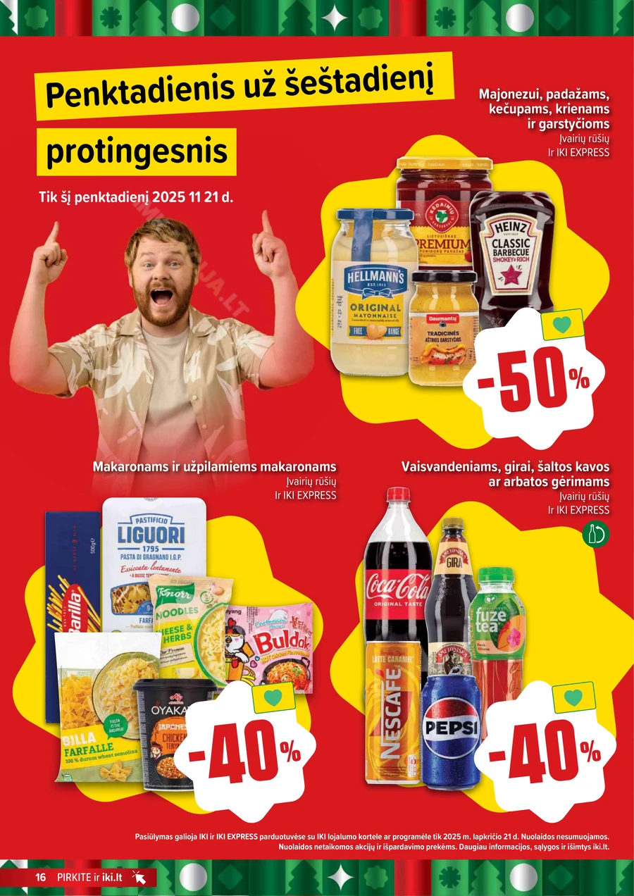 IKI SAVAITĖLĖ akcijų leidinys Nr. 47 puslapis 16