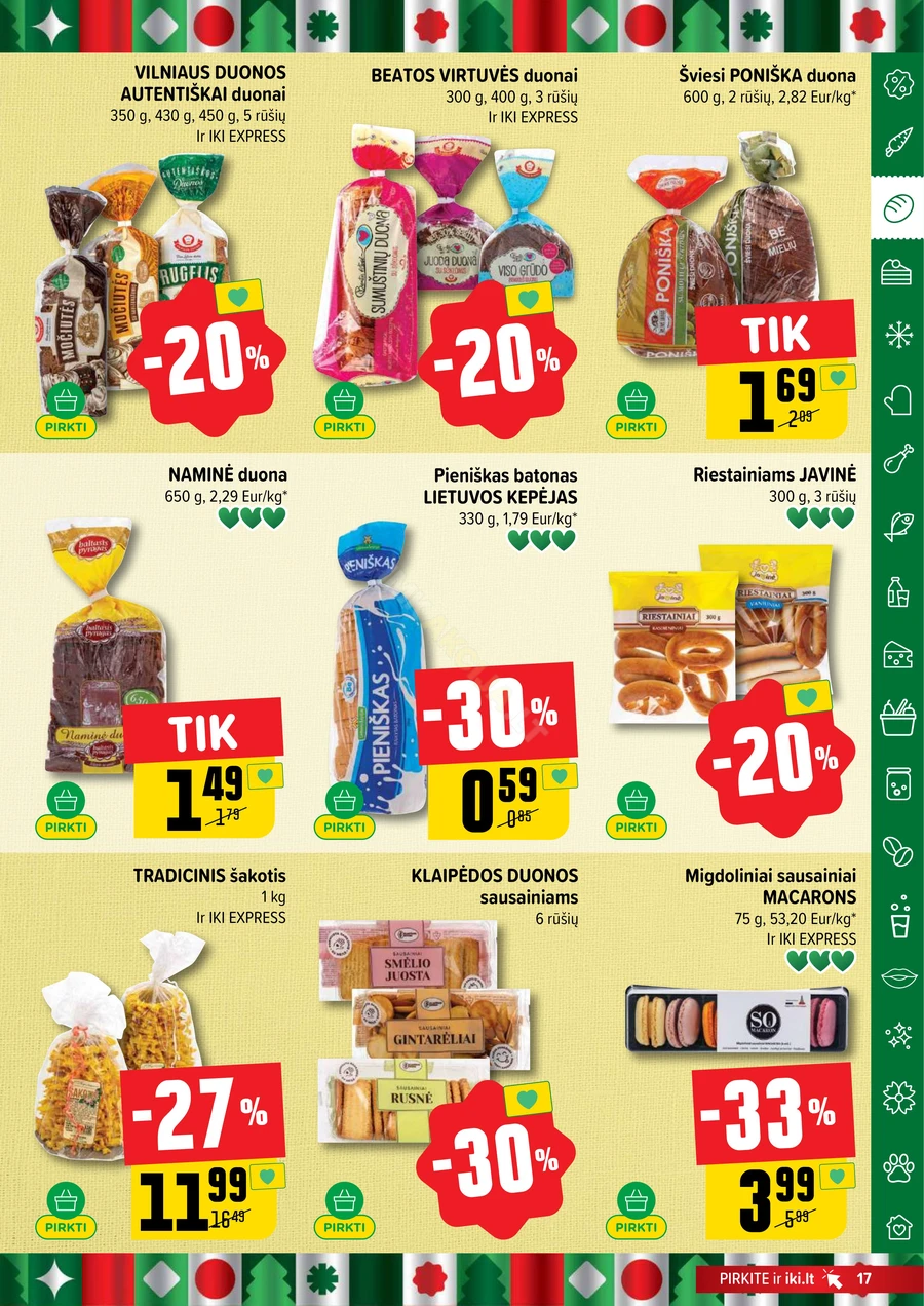 IKI SAVAITĖLĖ akcijų leidinys Nr. 47 puslapis 17