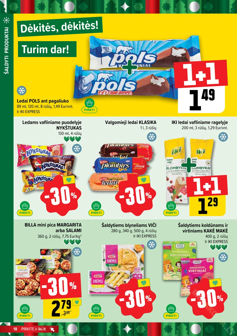 IKI SAVAITĖLĖ akcijų leidinys Nr. 47 puslapis 18