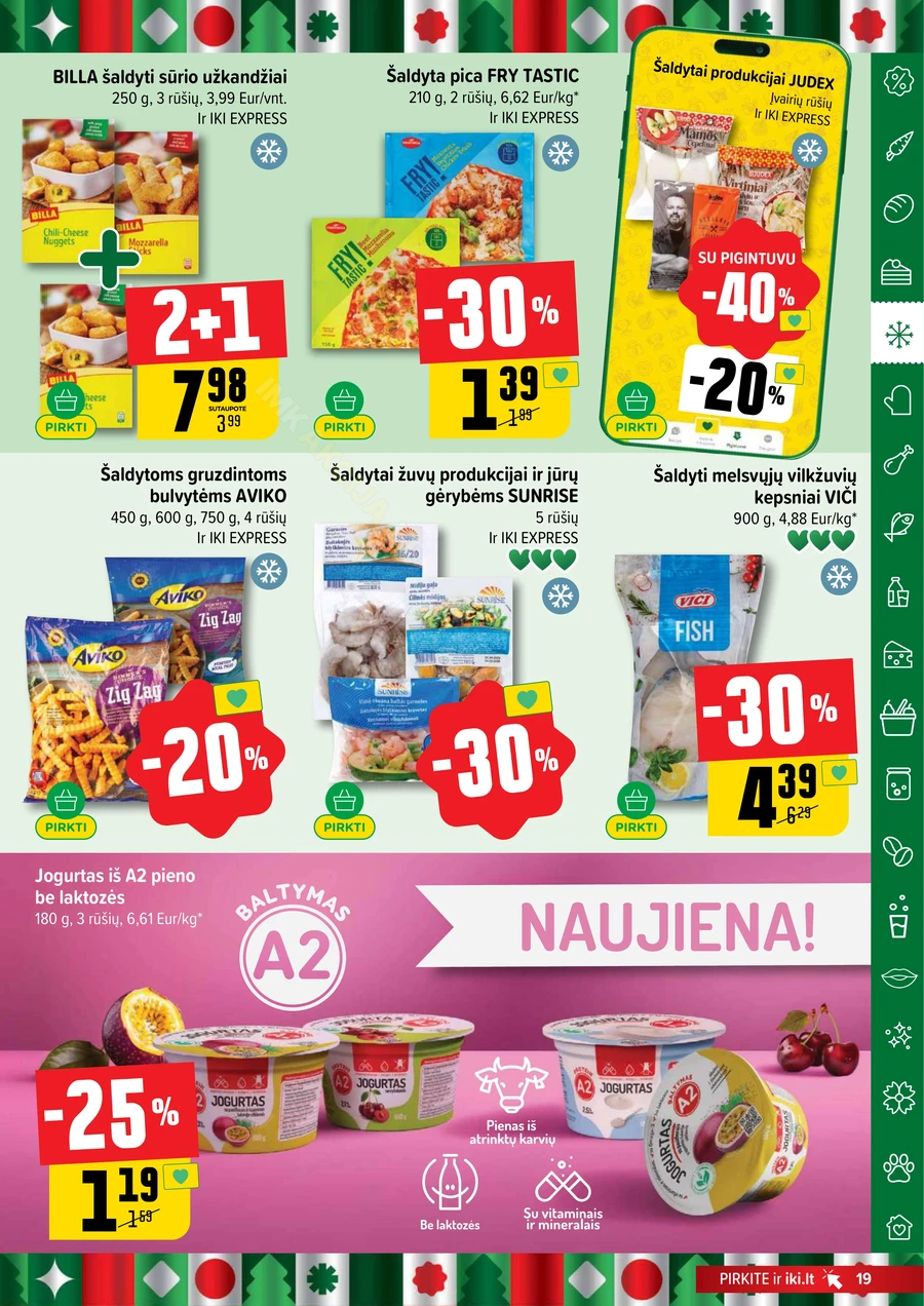 IKI SAVAITĖLĖ akcijų leidinys Nr. 47 puslapis 19