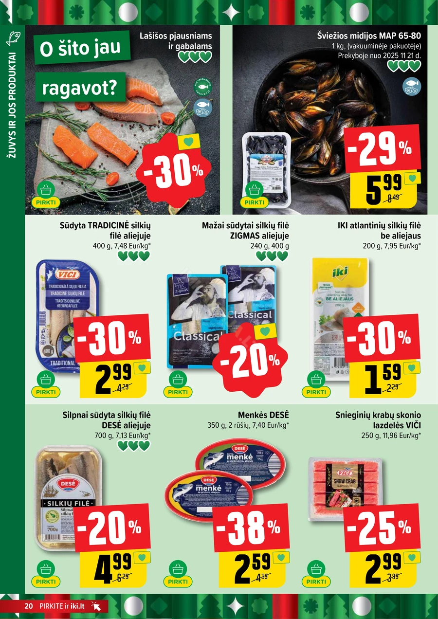 IKI SAVAITĖLĖ akcijų leidinys Nr. 47 puslapis 20