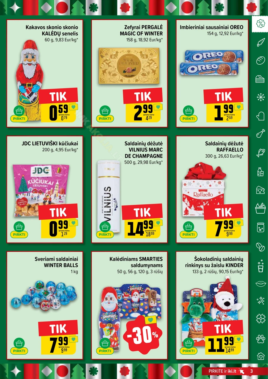 IKI SAVAITĖLĖ akcijų leidinys Nr. 47 puslapis 3