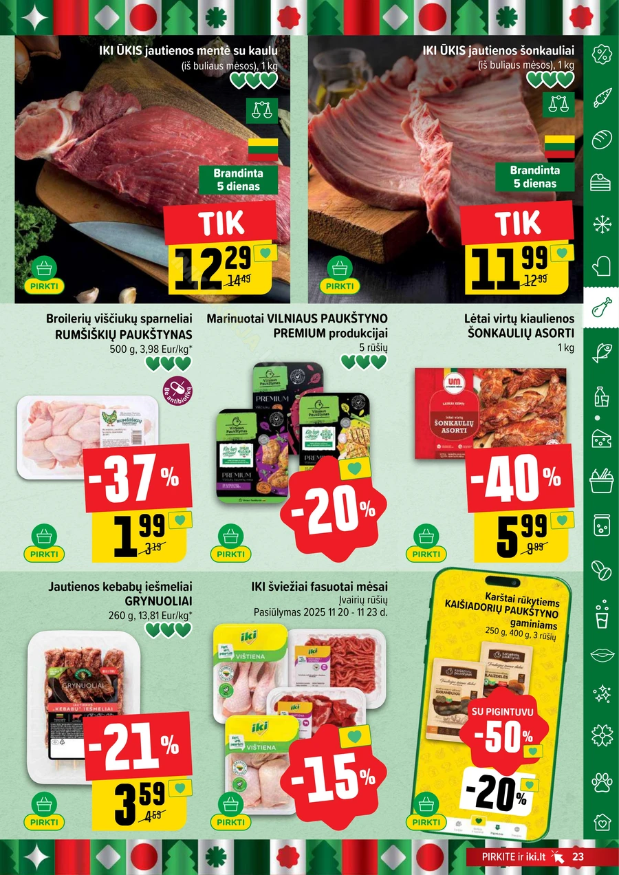 IKI SAVAITĖLĖ akcijų leidinys Nr. 47 puslapis 23