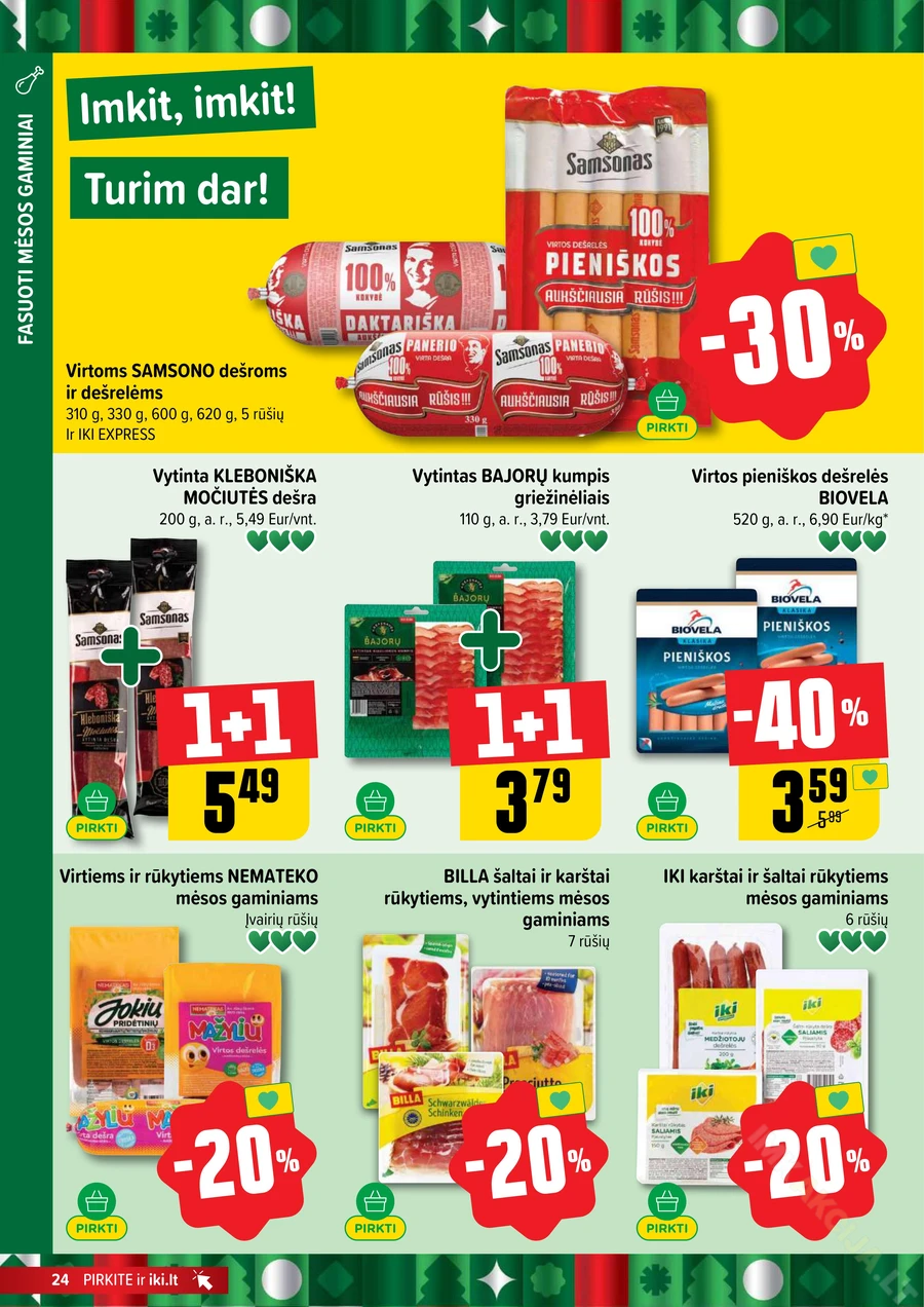 IKI SAVAITĖLĖ akcijų leidinys Nr. 47 puslapis 24