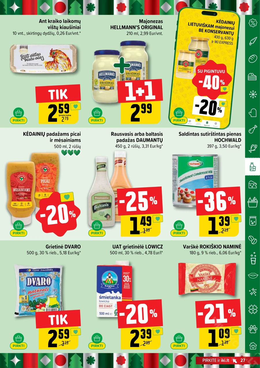 IKI SAVAITĖLĖ akcijų leidinys Nr. 47 puslapis 27