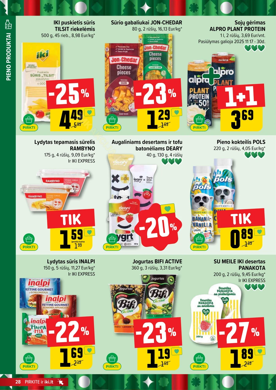 IKI SAVAITĖLĖ akcijų leidinys Nr. 47 puslapis 28