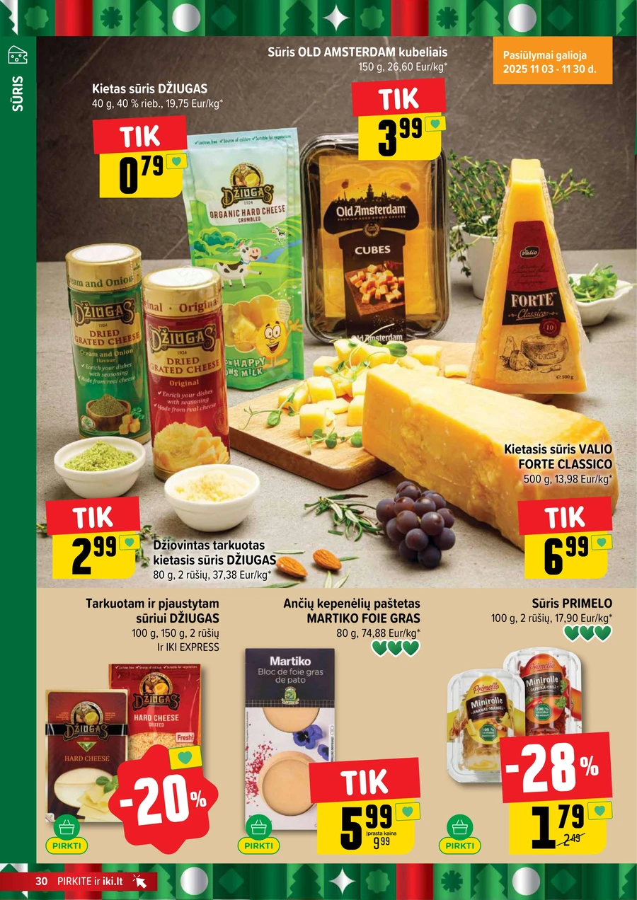 IKI SAVAITĖLĖ akcijų leidinys Nr. 47 puslapis 30