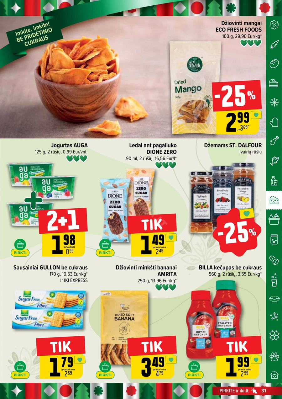 IKI SAVAITĖLĖ akcijų leidinys Nr. 47 puslapis 31