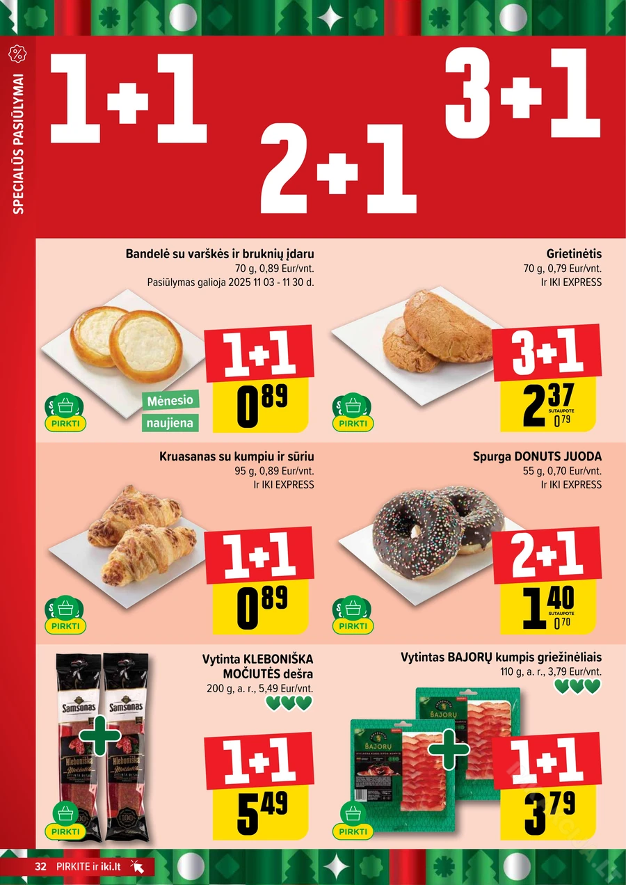 IKI SAVAITĖLĖ akcijų leidinys Nr. 47 puslapis 32