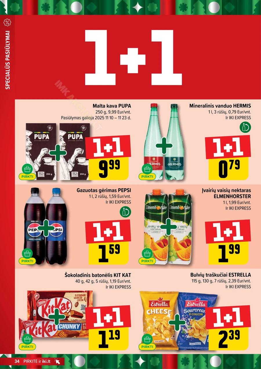 IKI SAVAITĖLĖ akcijų leidinys Nr. 47 puslapis 34