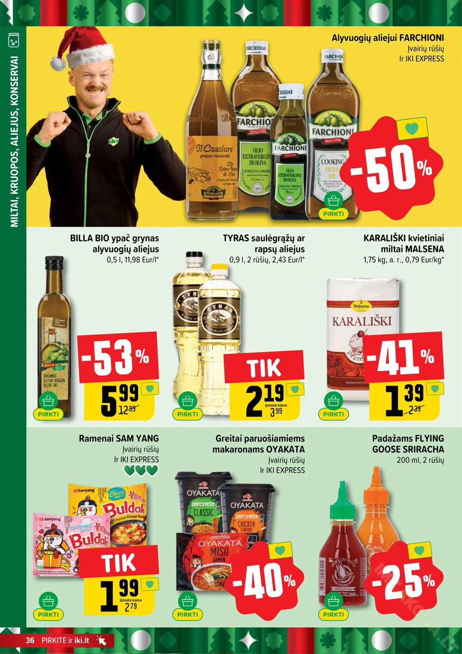 IKI SAVAITĖLĖ akcijų leidinys Nr. 47 puslapis 36