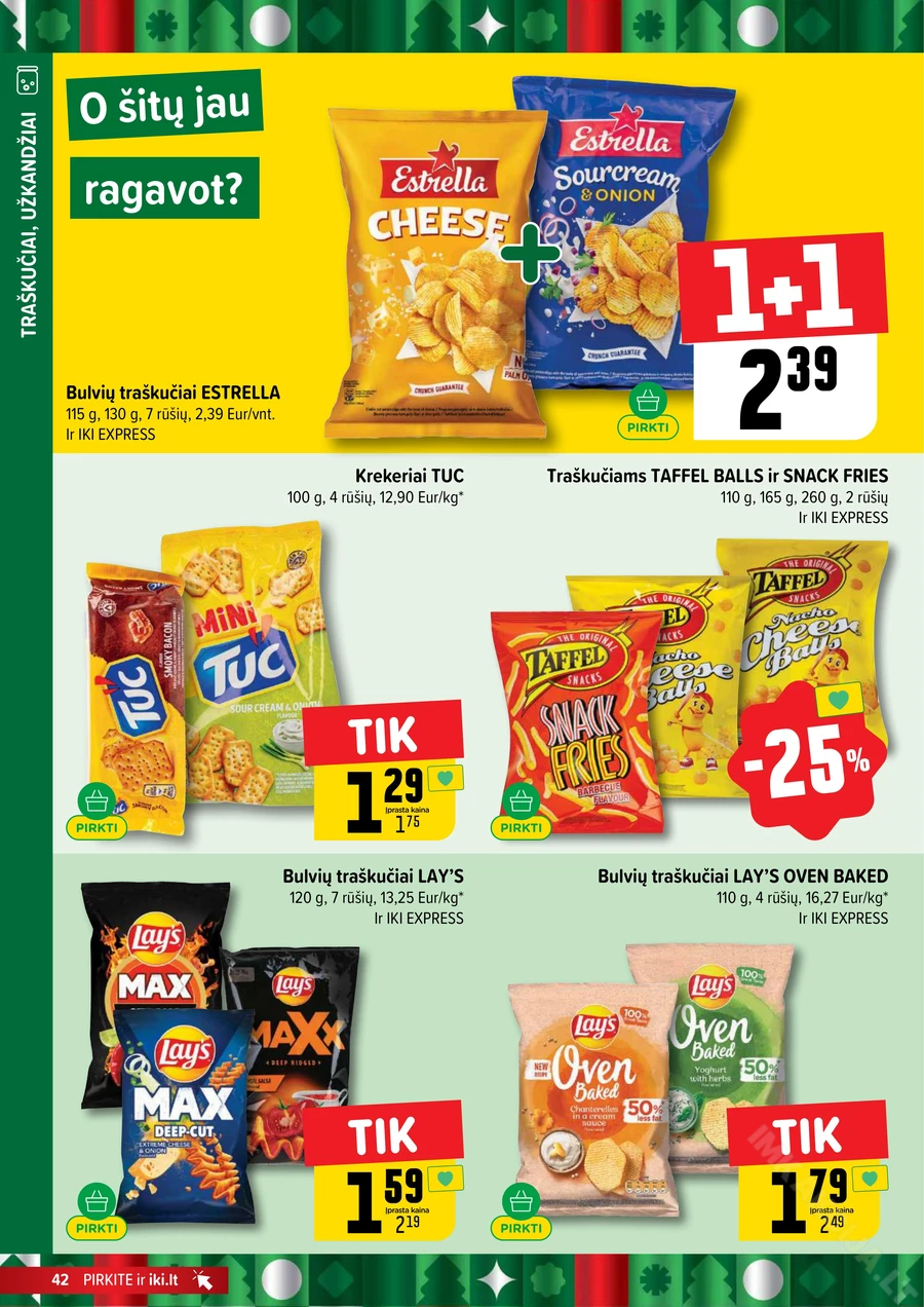 IKI SAVAITĖLĖ akcijų leidinys Nr. 47 puslapis 42