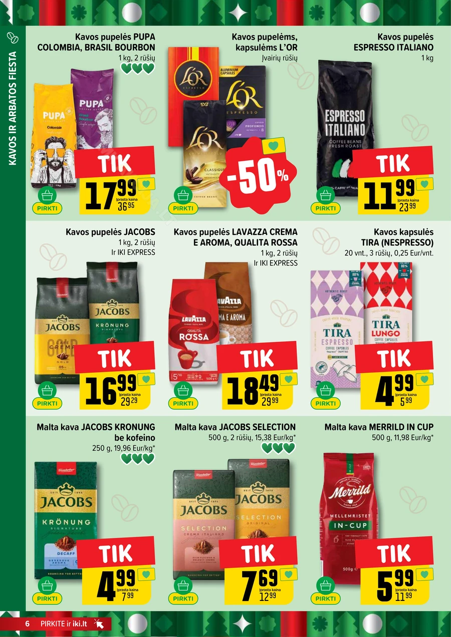 IKI SAVAITĖLĖ akcijų leidinys Nr. 47 puslapis 6