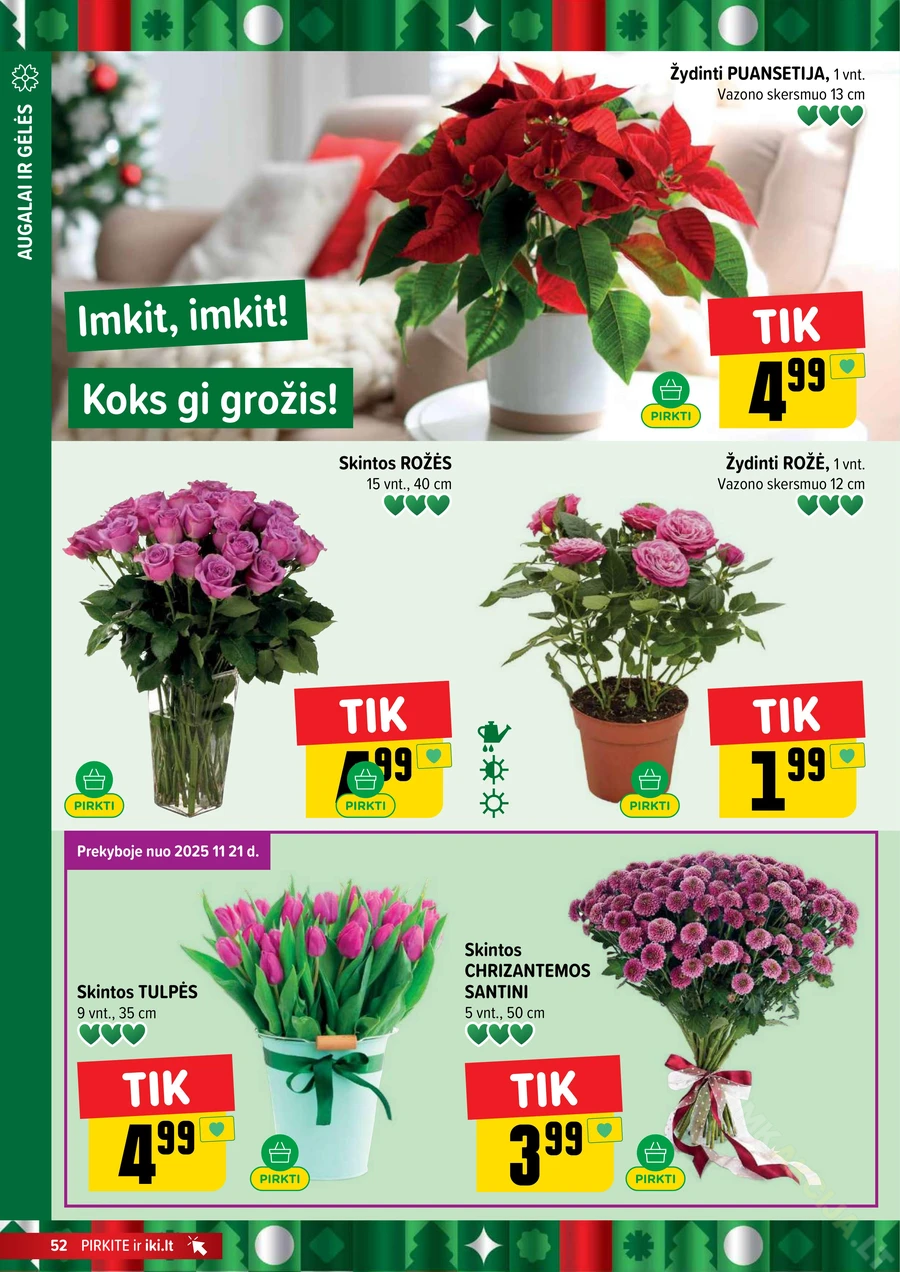 IKI SAVAITĖLĖ akcijų leidinys Nr. 47 puslapis 52