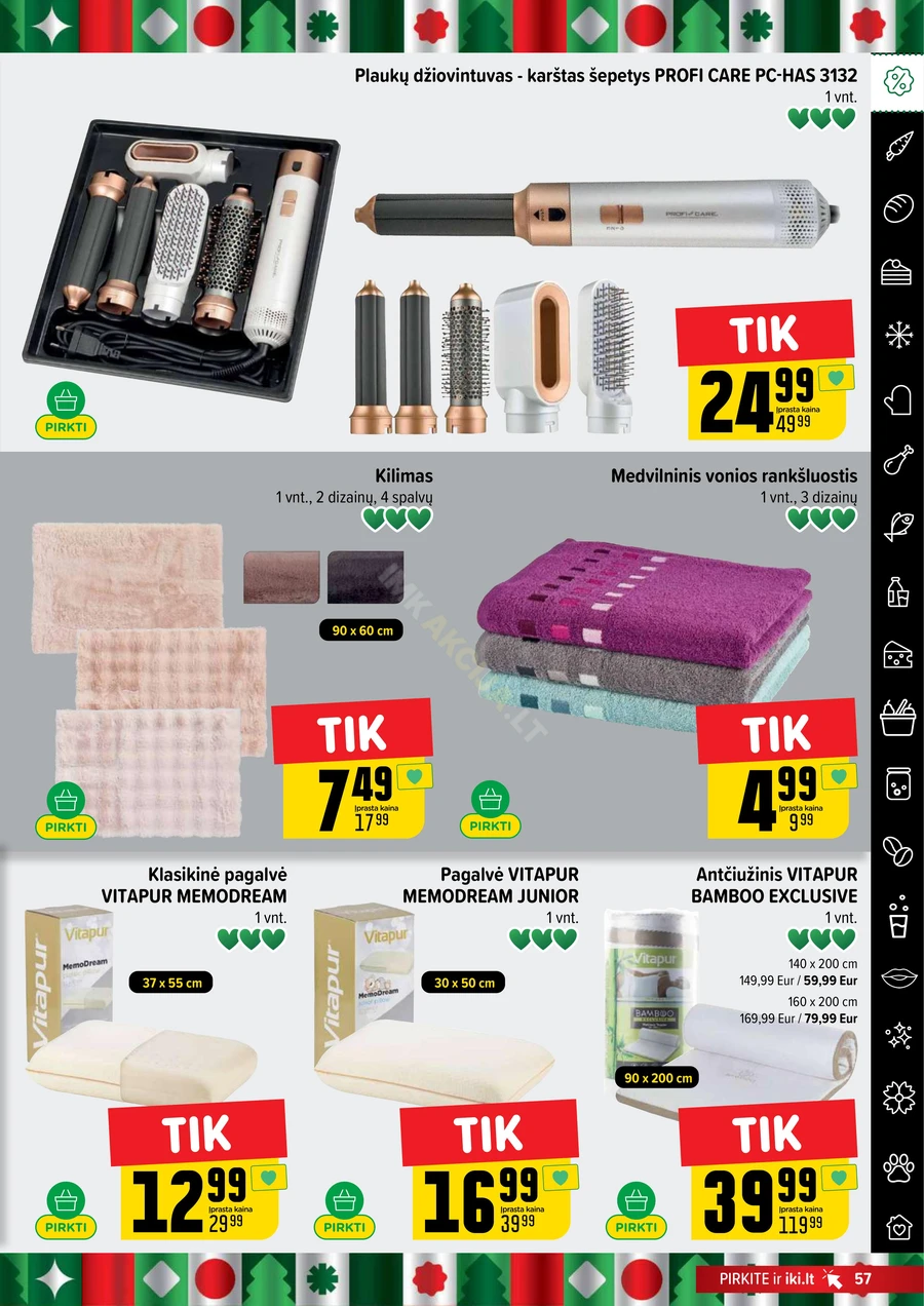 IKI SAVAITĖLĖ akcijų leidinys Nr. 47 puslapis 57