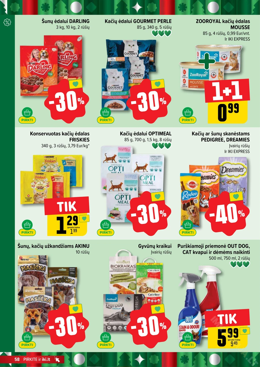 IKI SAVAITĖLĖ akcijų leidinys Nr. 47 puslapis 58