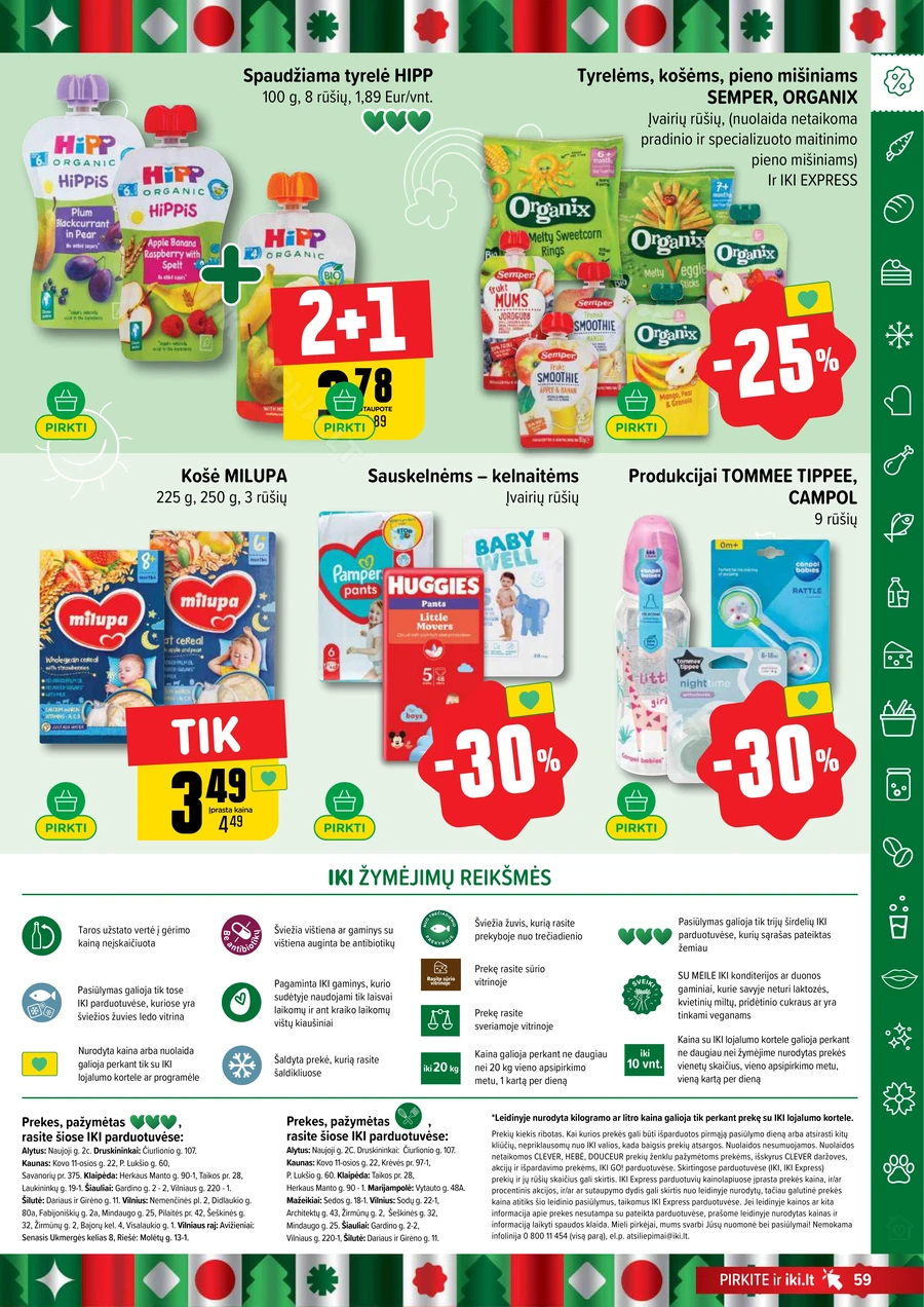 IKI SAVAITĖLĖ akcijų leidinys Nr. 47 puslapis 59