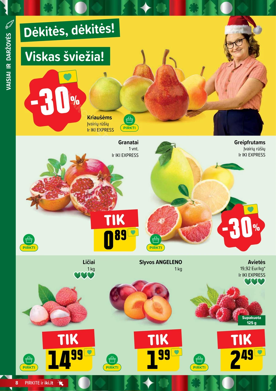 IKI SAVAITĖLĖ akcijų leidinys Nr. 47 puslapis 8