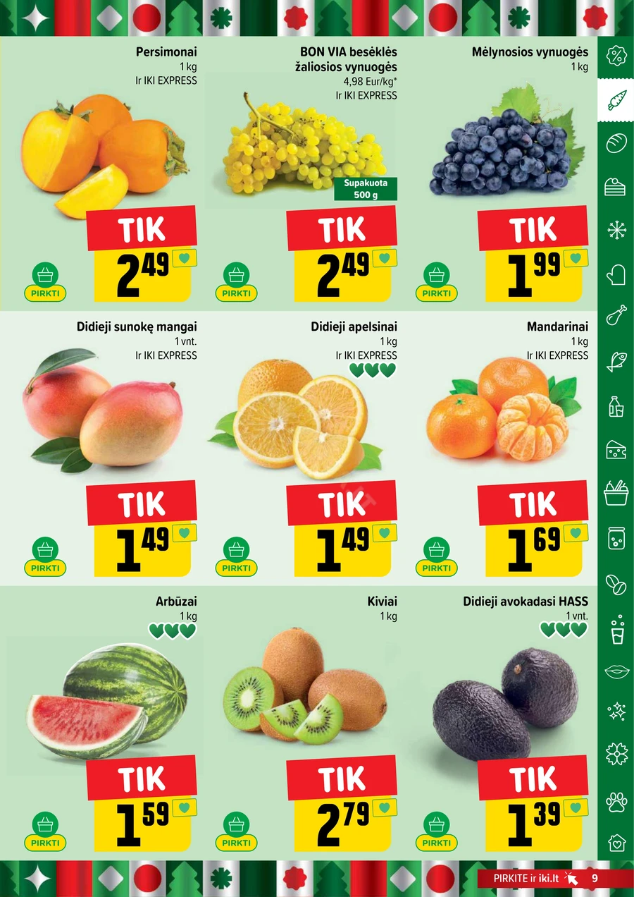 IKI SAVAITĖLĖ akcijų leidinys Nr. 47 puslapis 9