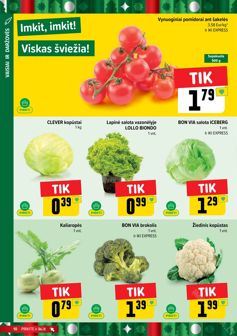 IKI SAVAITĖLĖ akcijų leidinys Nr. 47 puslapis 10