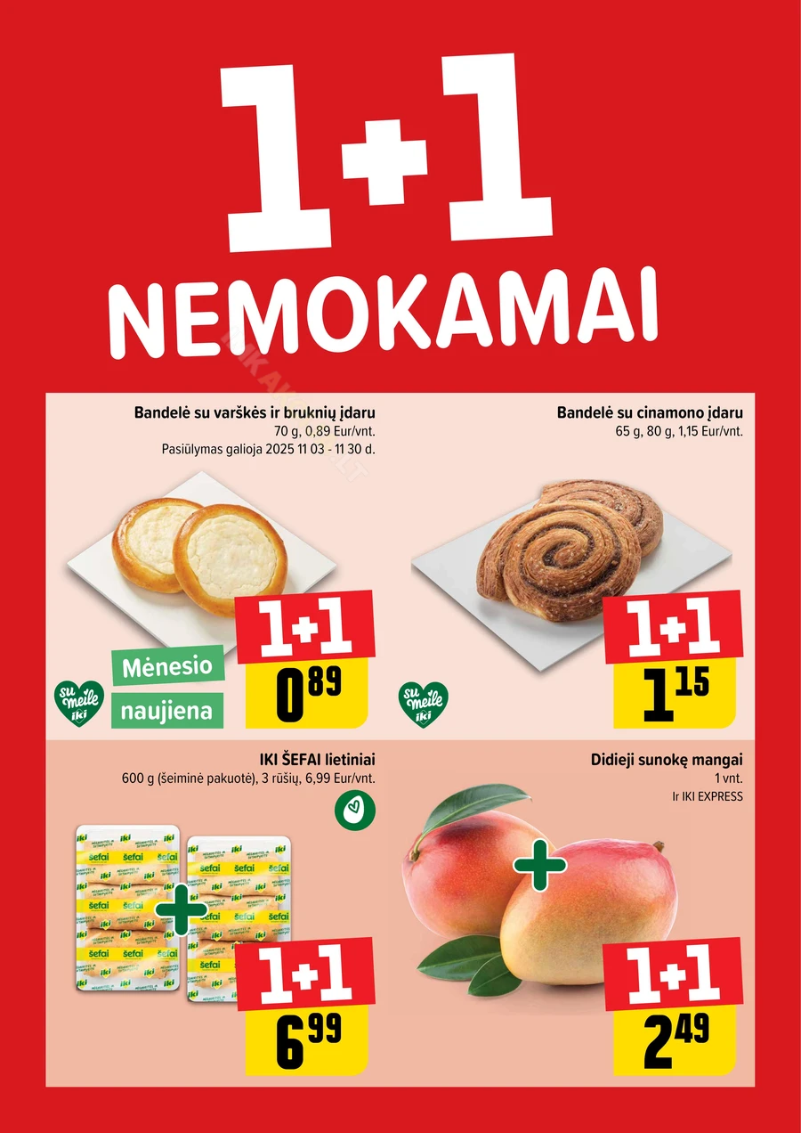 IKI leidinys „Daugiau yra pigiau 1+1“ puslapis 1