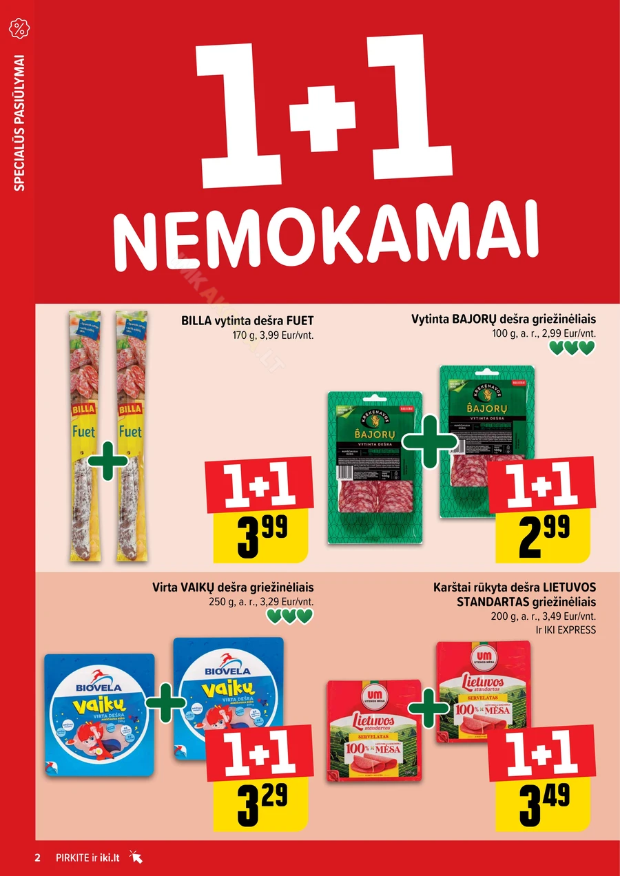 IKI leidinys „Daugiau yra pigiau 1+1“ puslapis 2