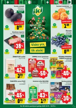 IKI SAVAITĖLĖ akcijų leidinys Nr. 49