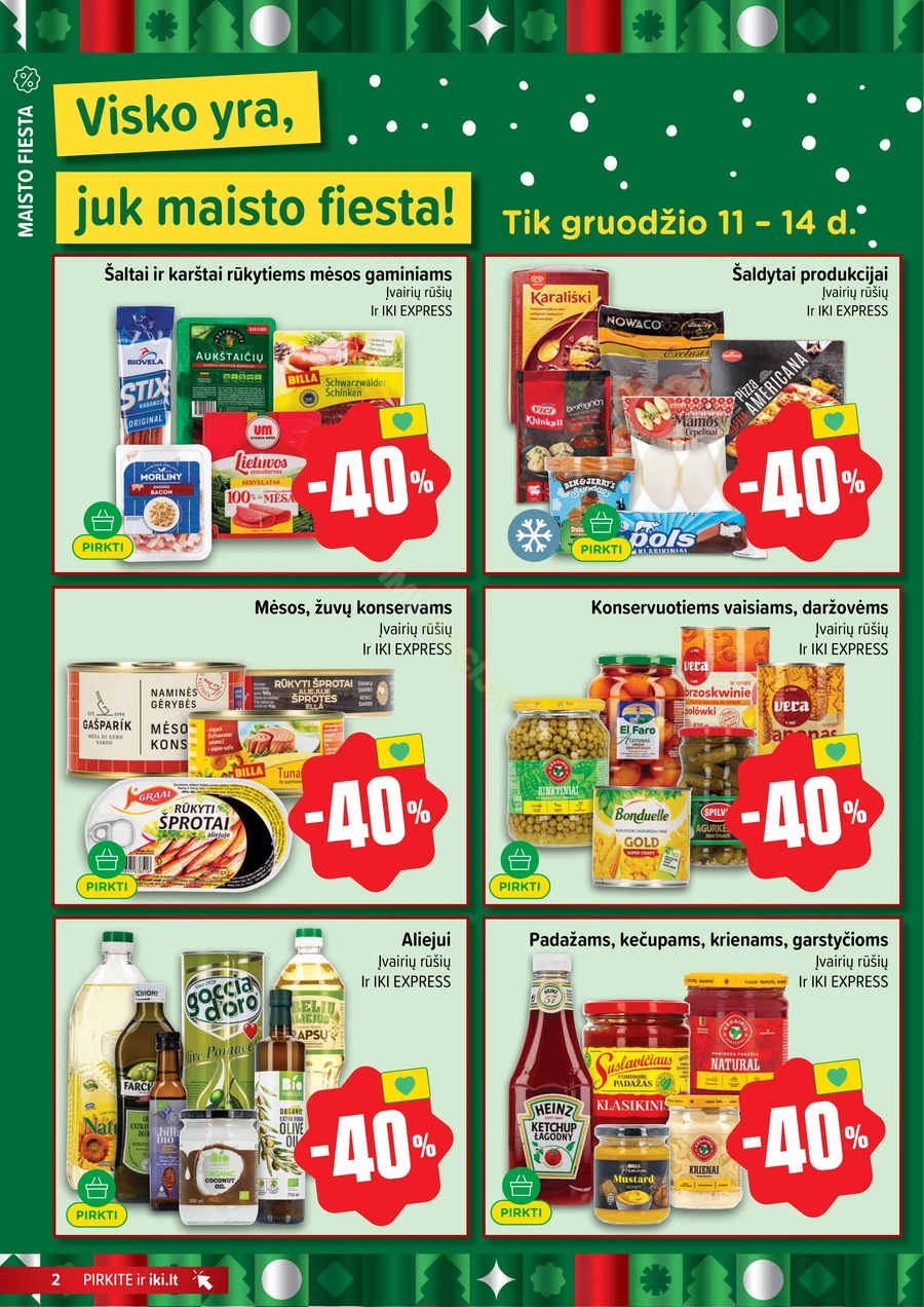 IKI SAVAITĖLĖ akcijų leidinys Nr. 50 puslapis 2