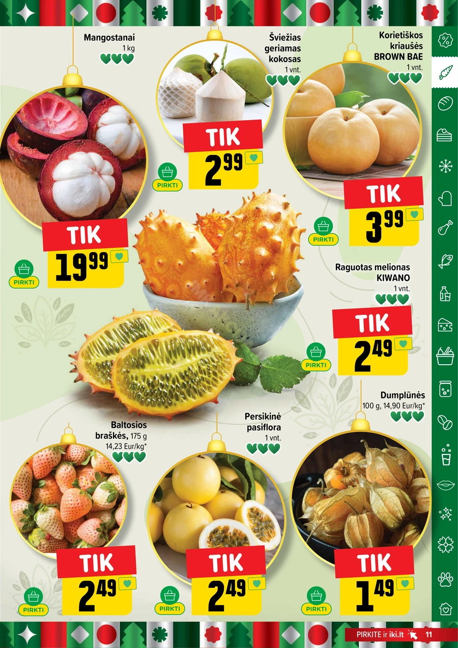 IKI SAVAITĖLĖ akcijų leidinys Nr. 50 puslapis 11